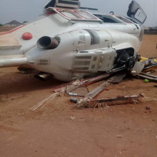 Vice President Yemi Osinbajo survives crash landing
