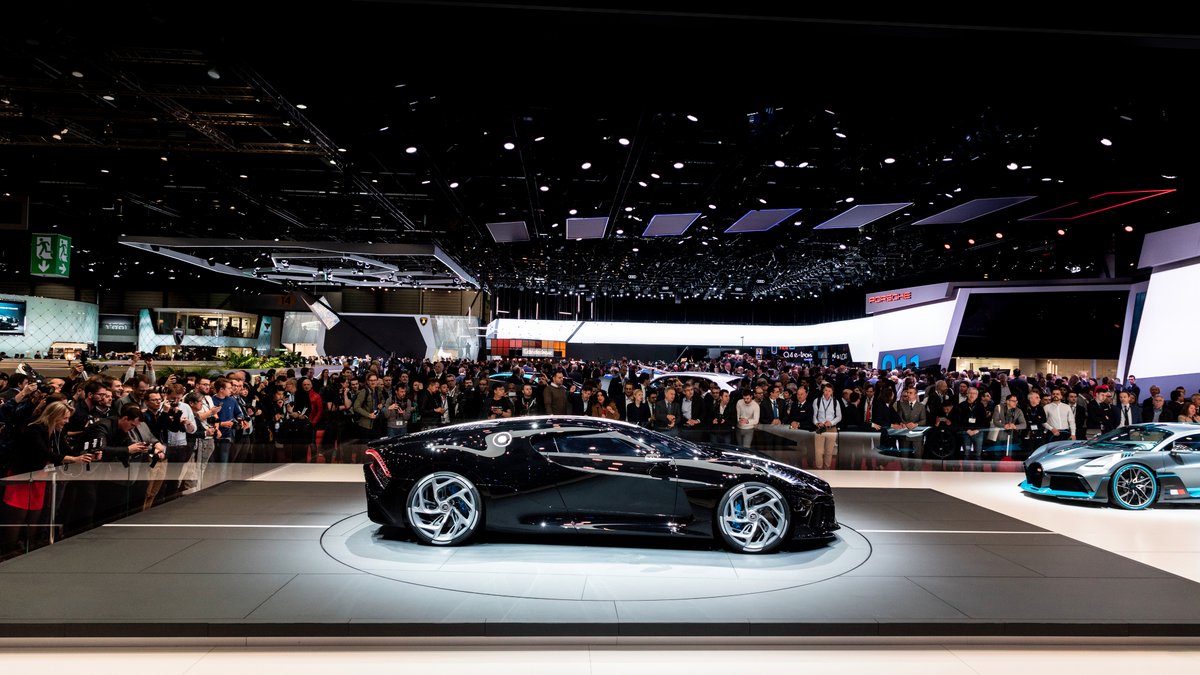 The world's most expensive car is the Bugatti La Voiture Noire