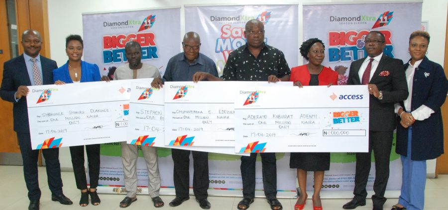 Access Bank rewards winners of Diamond Xtra monthly draw