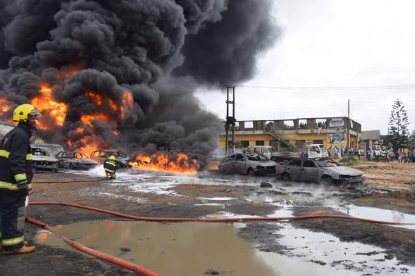 NNPC reacts to Lagos pipeline explosion