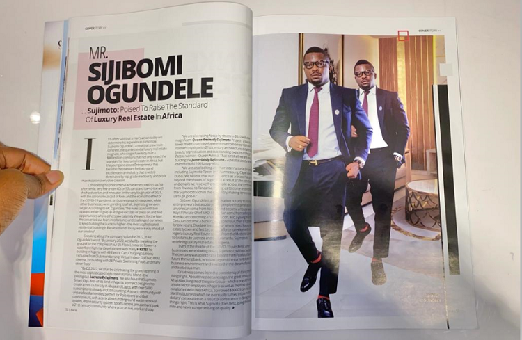Sijibomi Ogundele: One man that is poised to raise the standard of luxury living in 2021