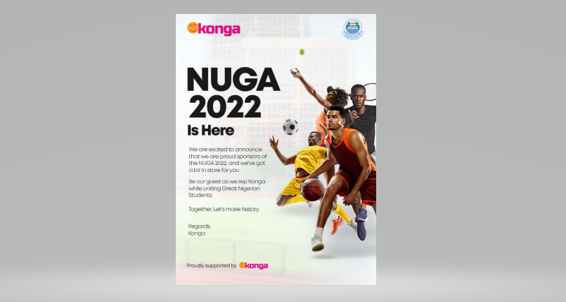 Konga lights up 2022 NUGA Games