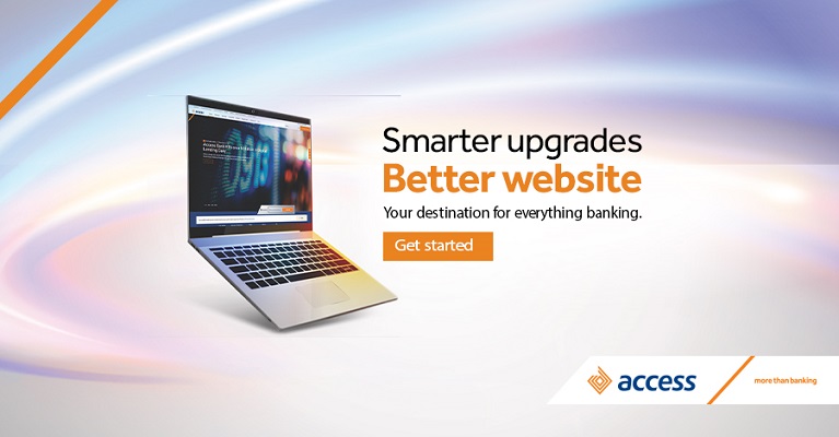 Experience smarter upgrades on Access Bank website