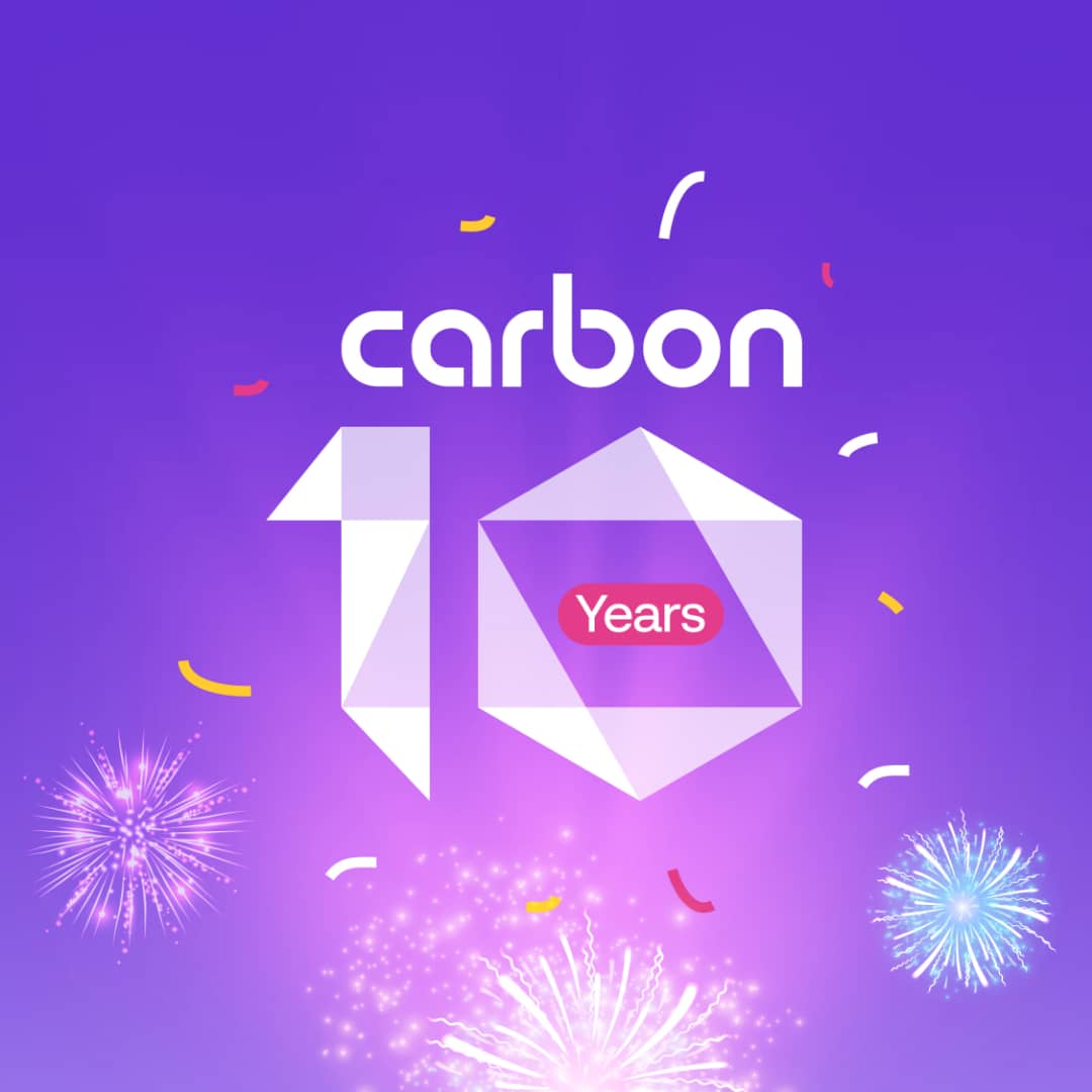 Carbon celebrates 10th anniversary, set to transform banking experience for Nigerians
