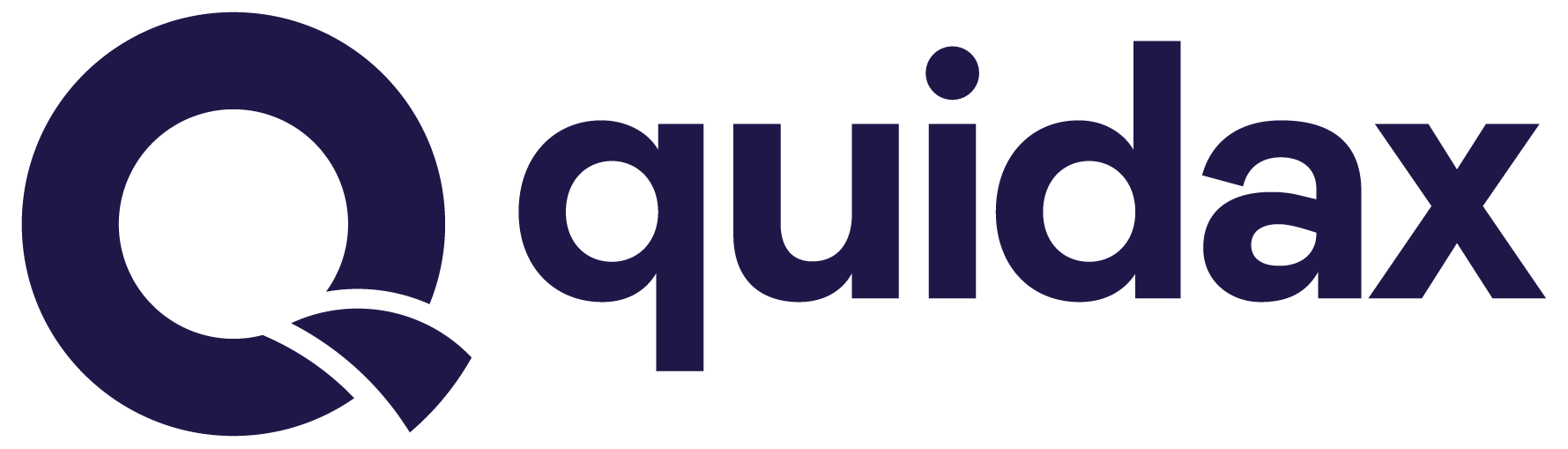 Quidax logo with white background