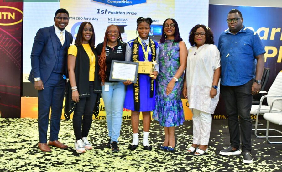 14-year old girl wins MTN mPulse 2022 Spelling Bee Competition