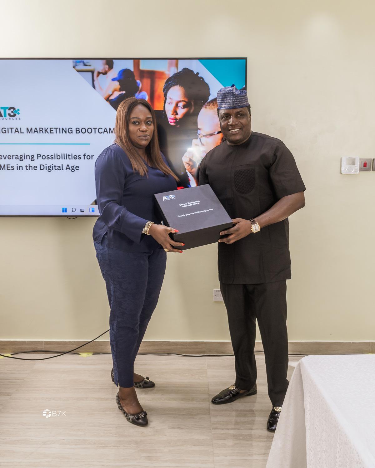 Shobanjo, Ahmad, Awosika, Babaeko, others stimulate conversation at AT3 Resources’ one-week digital marketing bootcamp for SMEs %Post Title Shobanjo, Ahmad, Awosika, Babaeko, others stimulate conversation at AT3 Resources’ one-week digital marketing bootcamp for SMEs %Post Title