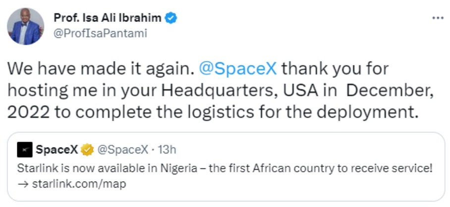 Elon Musk’s Starlink slashes hardware, subscription costs in Nigeria