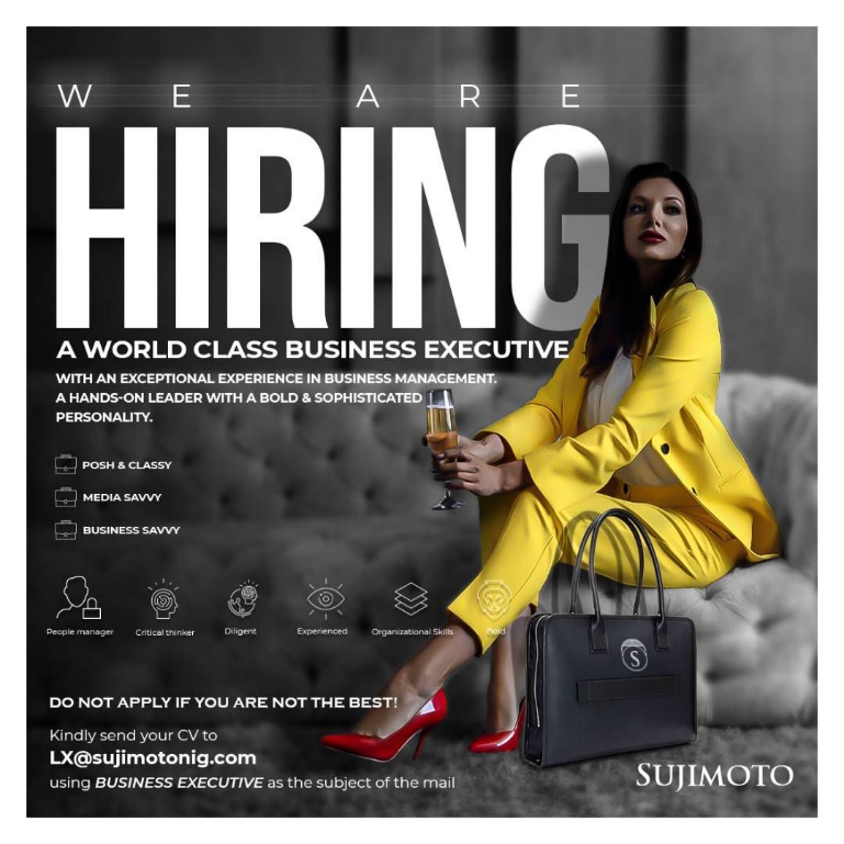 Sujimoto is hiring- join the team of the 1% professionals