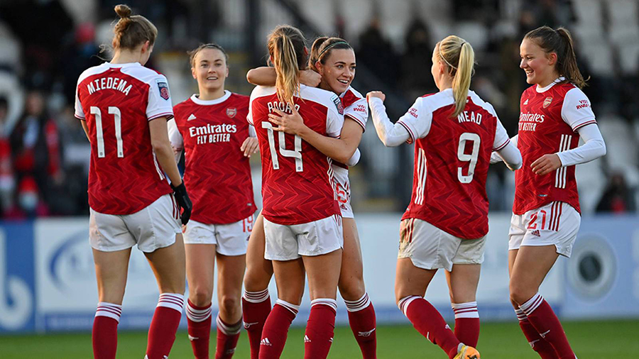 Arsenal sell out the Emirates for Women's Champions League semi