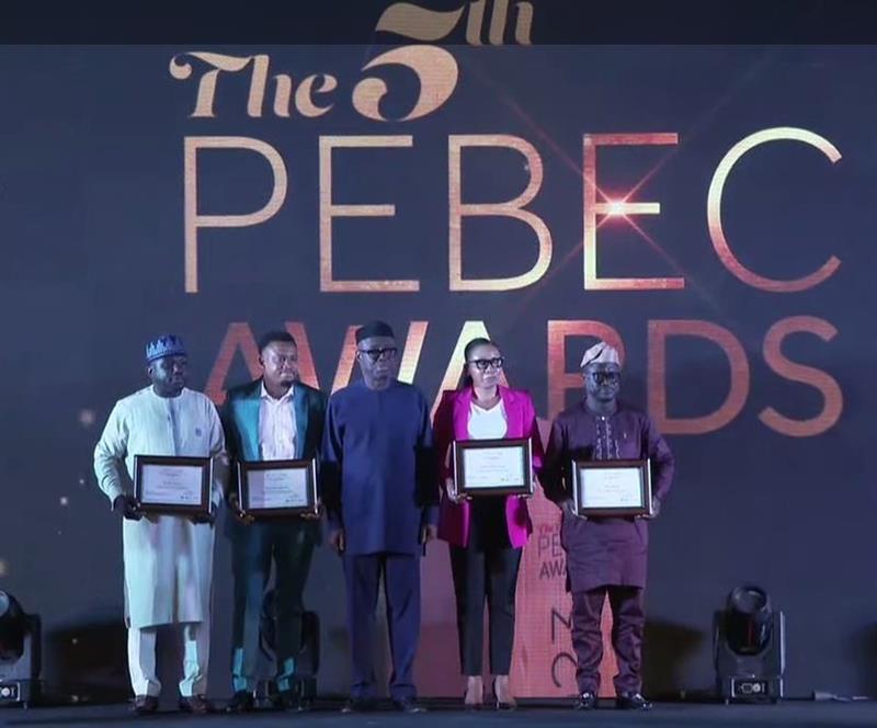 Nairametrics General Manager, Chris Pemu honoured by PEBEC