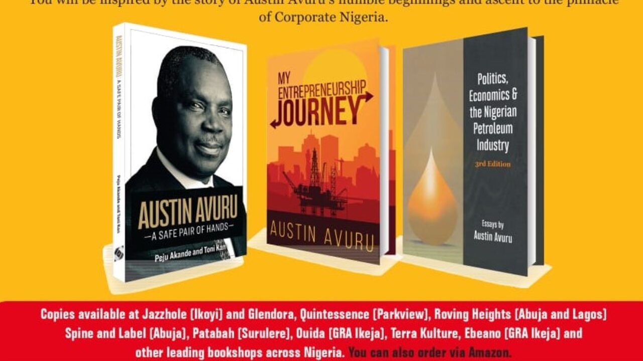 Austin Avuru’s books now available following vacation of court orders.