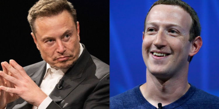 Elon Musk ,Mark Zuckerberg