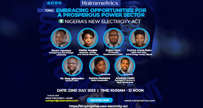 Electricity Act: Nairametrics To Host Webinar On Opportunities In The ...