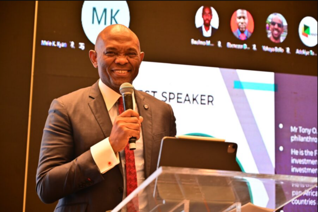 Tony Elumelu reveals secret principle