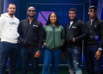 Uchenna Nnodim (Raven Bank CEO), Jude Okorharen (Raven Bank CMO), Chidinma Maduwesi (Raven Bank CFO), Great Onomor (Raven Bank Chairman), Micheal Ibitoye (Raven Bank CLO)