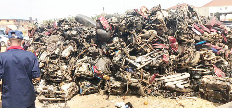 Crushing of impounded motorcycles aligns with legal provisions – FCTA