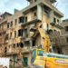 Building demolition undertaken by LASBCA to ensure public safety