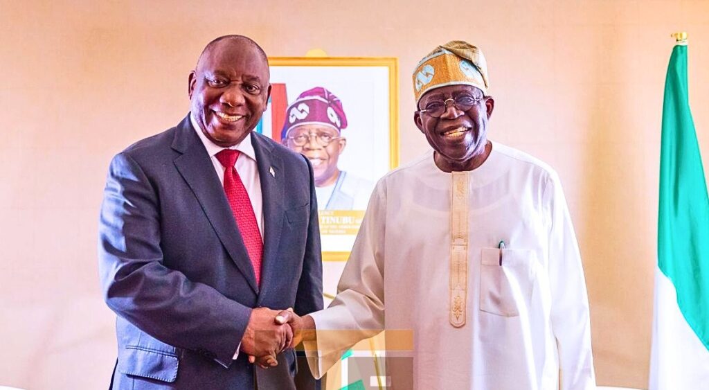 President Tinubu and President Ramaphosa