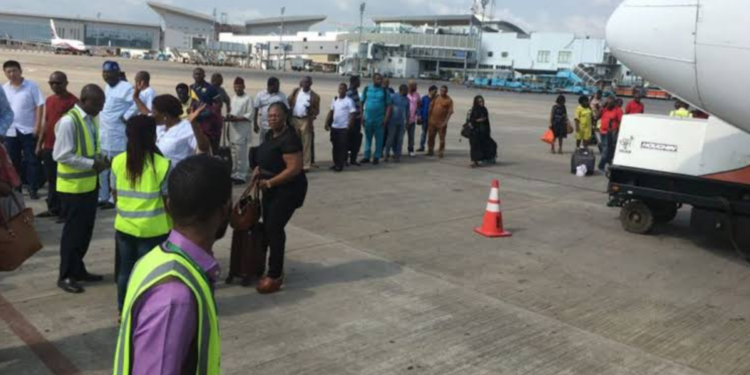 United Nigeria, Prof. Obiora Okonwo, flight delay