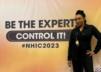 Kemi Lewis shines as guest at the Natural Hair Industry Convention (NHIC) in Maryland, USA