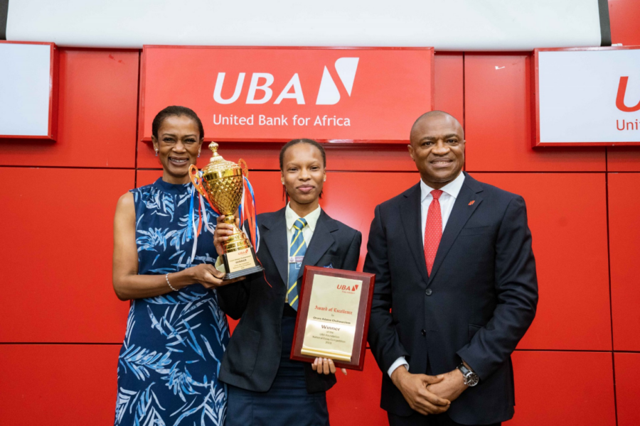 Onaro Adaeze Chukwuzolem, 15, Triumphs as Winner of UBA Foundation NEC 2023