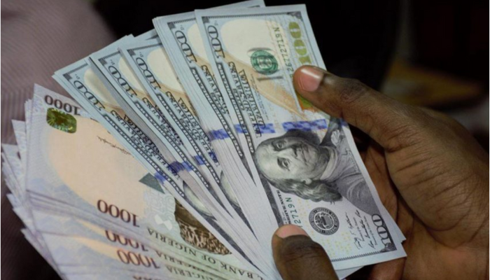 Naira falls against dollar to N890.54/$1 at the official market  