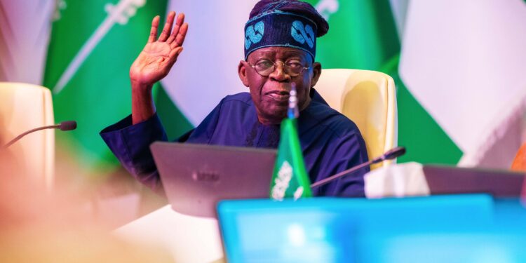 President Bola Tinubu , debt service