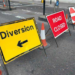 Traffic diversion,