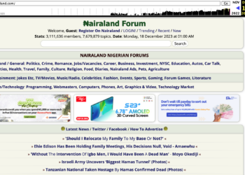 Nairaland founder reacts to website shut down over “abuse report”