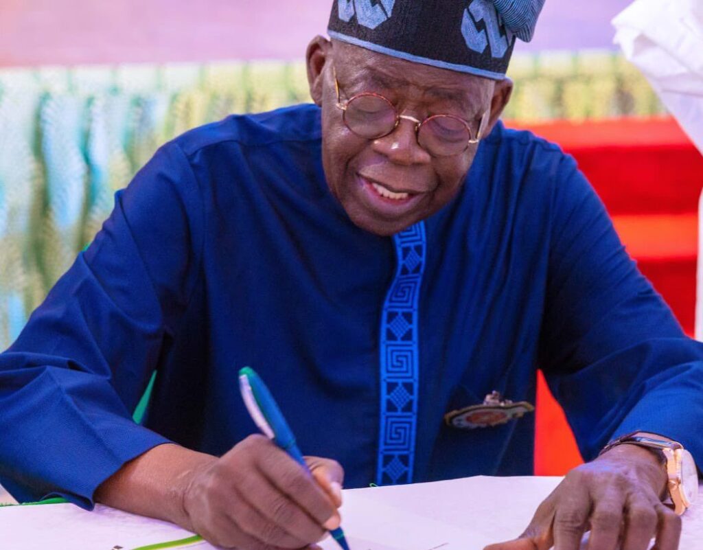 President Tinubu,