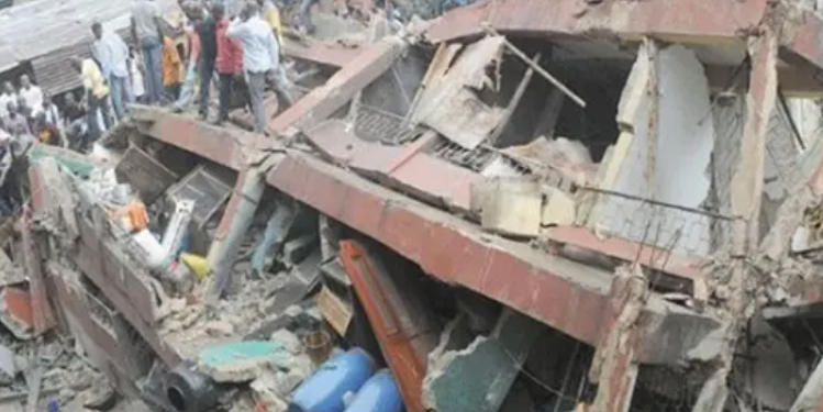Two-storey building collapses in Ebute Metta, Lagos  