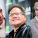 Jensen Huang, Jeff Bezos, Larry Page