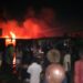 Fire explosion razed down 18 shops at Iju Ishaga, no casualties recorded