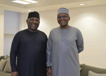 Aliko Dangote and Abdulsamad Rabiu