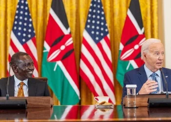 William Ruto and Joe Biden