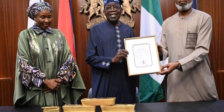 Nigerian Gold Bars add over $5 million to Nigeria’s foreign reserve assets – Dele Alake 