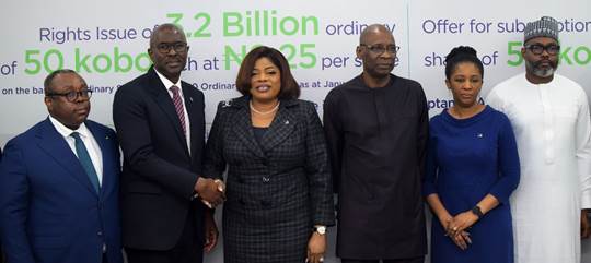Fidelity Bank Plc undertakes a N29.6bn Rights Issue and N97.5bn public offer