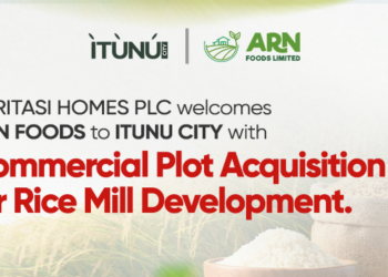 Veritasi Homes PLC Welcomes ARN Foods to ITUNU CITY with Commercial Plot Acquisition for Rice Mill Development 