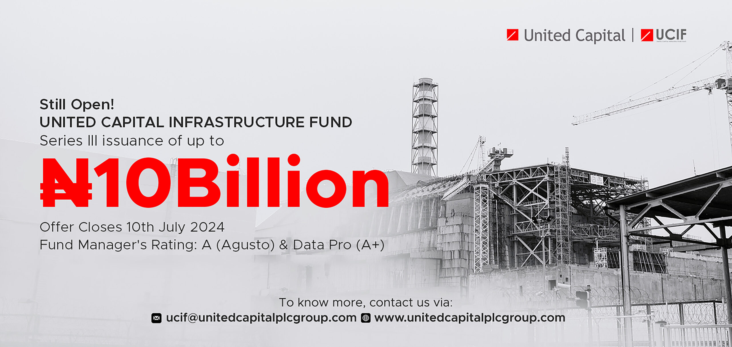 United Capital PLC launches Series III issuance of its infrastructure fund