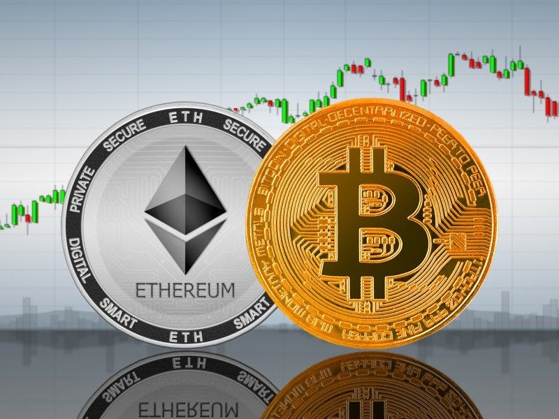 Bitcoin and Ethereum lead as Crypto assets in general witness a $17.8 ...