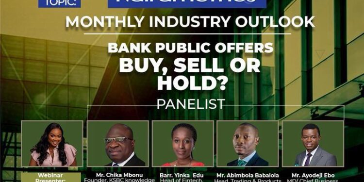 Nairametrics to rob care of month-to-month industry outlook on Nigerian banks’ public offers 