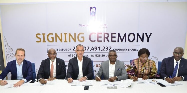  Nigerian Breweries Plc undertakes ₦599.1bn rights issue