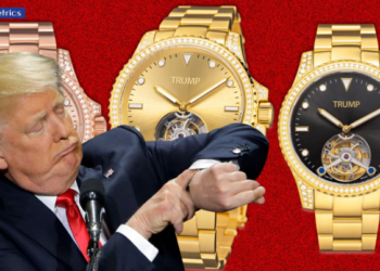Donald Trump is selling Gold Watches for up to $100,000 each 