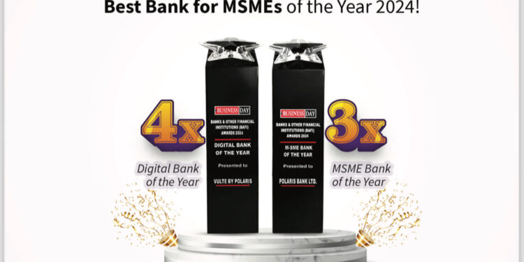 Polaris Bank retains undisputable lead as Nigeria’s Digital Bank of the Year  