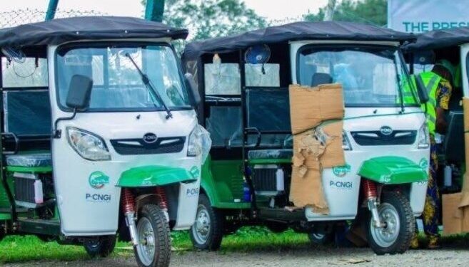 Lagos NURTW unveils 3,000 CNG tricycles worth N10.2 Billion to ease transport costs 
