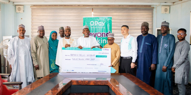 OPay grants ₦12 Million scholarship to 40 Ahmadu Bello University Zaria students 