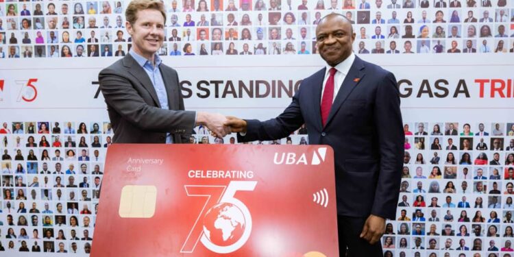 UBA and Mastercard introduce debit card with benefits and discounts to commemorate UBA’s 75th Anniversary 