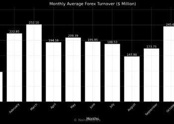 Daily average forex turnover on FMDQ hits year high $294 million in November