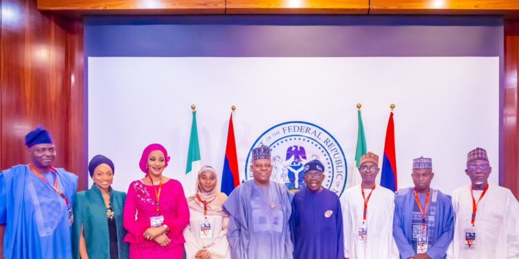 President Tinubu swears in seven new ministers